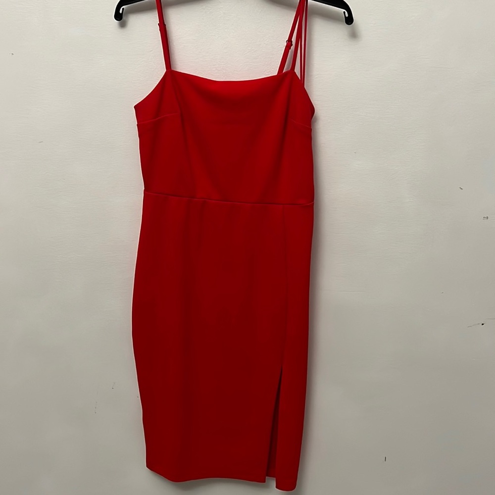 Red dress